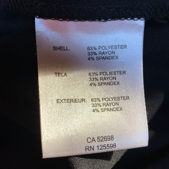 Ellen Tracy black dress pants * 14 Short - Picture 9 of 10